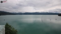Archiv Foto Webcam Hotel Karwendelblick: Ausblick zum Walchensee 13:00