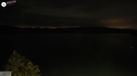 Archiv Foto Webcam Hotel Karwendelblick: Ausblick zum Walchensee 01:00