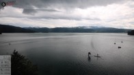 Archiv Foto Webcam Hotel Karwendelblick: Ausblick zum Walchensee 13:00