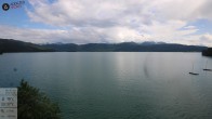 Archiv Foto Webcam Hotel Karwendelblick: Ausblick zum Walchensee 15:00