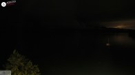 Archiv Foto Webcam Hotel Karwendelblick: Ausblick zum Walchensee 23:00