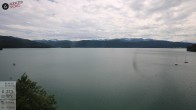 Archiv Foto Webcam Hotel Karwendelblick: Ausblick zum Walchensee 13:00