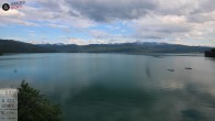 Archiv Foto Webcam Hotel Karwendelblick: Ausblick zum Walchensee 17:00