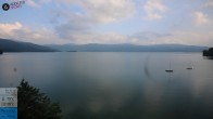 Archiv Foto Webcam Hotel Karwendelblick: Ausblick zum Walchensee 17:00