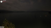 Archived image Webcam Lake Walchensee: View Hotel Karwendelblick 03:00