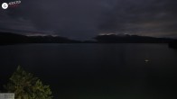 Archiv Foto Webcam Hotel Karwendelblick: Ausblick zum Walchensee 01:00