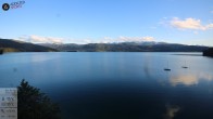 Archiv Foto Webcam Hotel Karwendelblick: Ausblick zum Walchensee 17:00