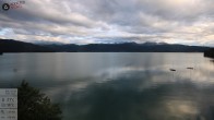 Archiv Foto Webcam Hotel Karwendelblick: Ausblick zum Walchensee 17:00