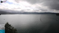 Archived image Webcam Lake Walchensee: View Hotel Karwendelblick 09:00