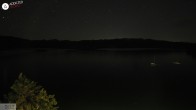 Archiv Foto Webcam Hotel Karwendelblick: Ausblick zum Walchensee 01:00