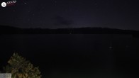 Archiv Foto Webcam Hotel Karwendelblick: Ausblick zum Walchensee 01:00