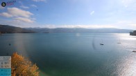 Archiv Foto Webcam Hotel Karwendelblick: Ausblick zum Walchensee 13:00