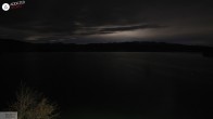 Archiv Foto Webcam Hotel Karwendelblick: Ausblick zum Walchensee 01:00