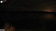 Archived image Webcam Lake Walchensee: View Hotel Karwendelblick 01:00
