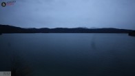 Archived image Webcam Lake Walchensee: View Hotel Karwendelblick 05:00
