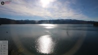 Archived image Webcam Lake Walchensee: View Hotel Karwendelblick 09:00