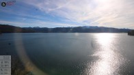 Archived image Webcam Lake Walchensee: View Hotel Karwendelblick 11:00