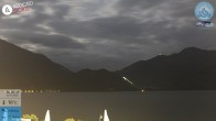Archiv Foto Webcam Kristall Trimini: Kochelsee und Herzogstand 23:00