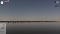 Archiv Foto Webcam Blick von Ammerland über den Starnberger See 01:00