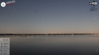 Archiv Foto Webcam Blick von Ammerland über den Starnberger See 23:00