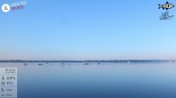 Archiv Foto Webcam Blick von Ammerland über den Starnberger See 03:00