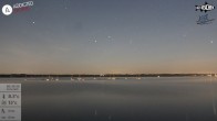 Archiv Foto Webcam Blick von Ammerland über den Starnberger See 23:00