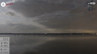 Archiv Foto Webcam Blick von Ammerland über den Starnberger See 23:00
