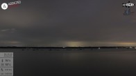 Archiv Foto Webcam Blick von Ammerland über den Starnberger See 23:00