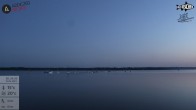 Archiv Foto Webcam Blick von Ammerland über den Starnberger See 03:00