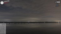 Archiv Foto Webcam Blick von Ammerland über den Starnberger See 23:00