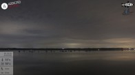 Archiv Foto Webcam Blick von Ammerland über den Starnberger See 01:00