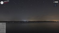 Archiv Foto Webcam Blick von Ammerland über den Starnberger See 23:00
