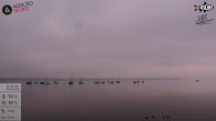 Archiv Foto Webcam Blick von Ammerland über den Starnberger See 03:00