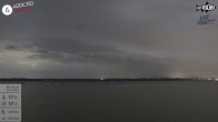 Archiv Foto Webcam Blick von Ammerland über den Starnberger See 03:00