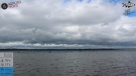 Archiv Foto Webcam Blick von Ammerland über den Starnberger See 09:00