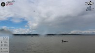Archiv Foto Webcam Blick von Ammerland über den Starnberger See 13:00