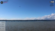 Archiv Foto Webcam Blick von Ammerland über den Starnberger See 15:00