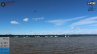 Archiv Foto Webcam Blick von Ammerland über den Starnberger See 11:00