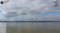 Archiv Foto Webcam Blick von Ammerland über den Starnberger See 13:00