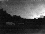 Archiv Foto Webcam Blick zur Talstation am Hohenbogen 03:00