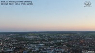 Archiv Foto Webcam Amberg: Wallfahrtskirche Maria Hilf 19:00