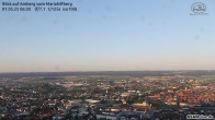 Archiv Foto Webcam Amberg: Wallfahrtskirche Maria Hilf 05:00