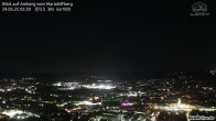 Archiv Foto Webcam Amberg: Wallfahrtskirche Maria Hilf 01:00