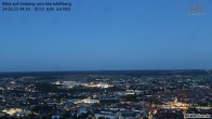 Archiv Foto Webcam Amberg: Wallfahrtskirche Maria Hilf 03:00