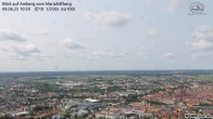 Archiv Foto Webcam Amberg: Wallfahrtskirche Maria Hilf 09:00
