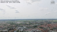 Archiv Foto Webcam Amberg: Wallfahrtskirche Maria Hilf 11:00