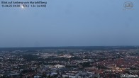 Archiv Foto Webcam Amberg: Wallfahrtskirche Maria Hilf 03:00