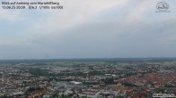 Archiv Foto Webcam Amberg: Wallfahrtskirche Maria Hilf 19:00