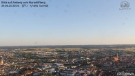 Archiv Foto Webcam Amberg: Wallfahrtskirche Maria Hilf 19:00
