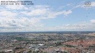 Archiv Foto Webcam Amberg: Wallfahrtskirche Maria Hilf 11:00